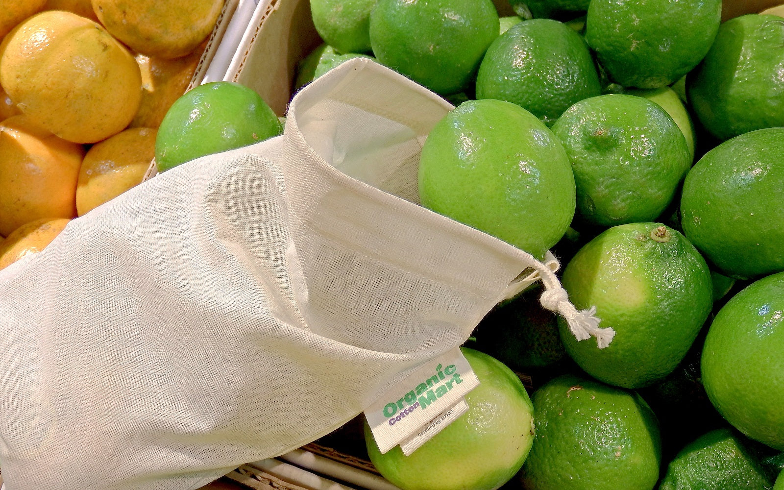 Green Produce Storage Bags