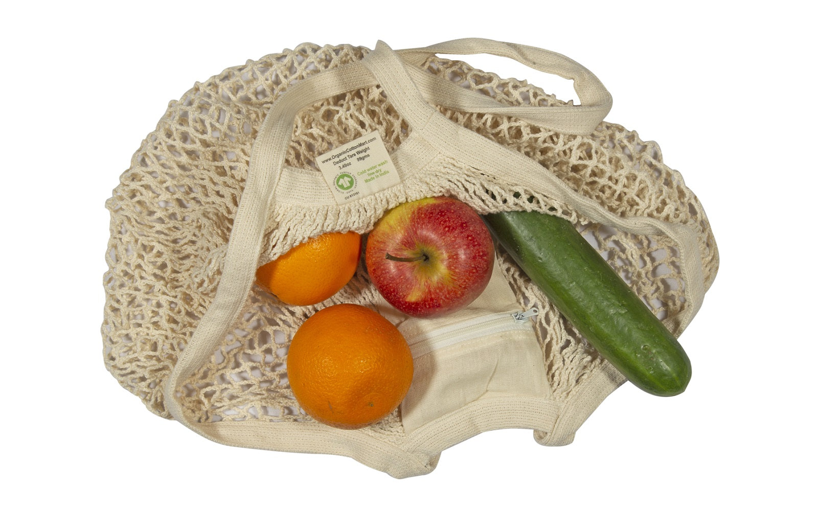 Mesh Grocery Bags, Reusable Tote Bags with Sturdy Handle, Washable, Eco  Friendly, Cotton String Net, for Shopping and Storage Fruit Vegetable (5  Pack
